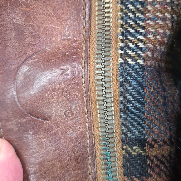 Bogner Brown Leather Backpack Travel Bag Handbag Tote - Picture 14 of 14